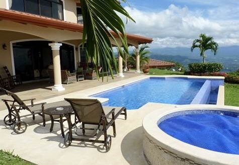 Home in exclusive community with THE most amazing views of San Jose & The Pacific coast from Atenas – 00139152296